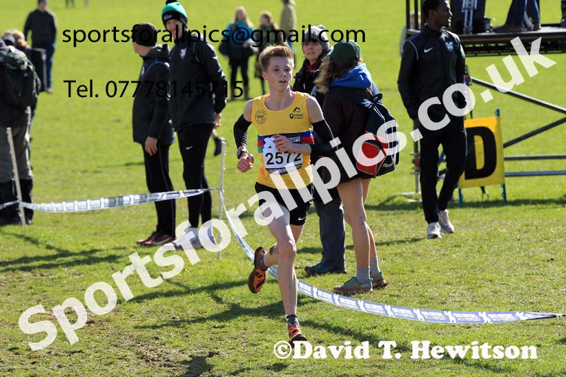 Mens Under-17s 2022 CAU Inter Counties Cross Country, Prestwold Hall, Loughborough.  Photo: David T. Hewitson/Sports for All Pics